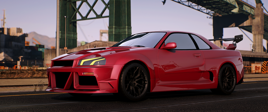 (Debadged) Nissan GTR R34 Ozgun