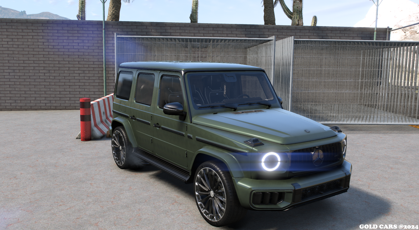 (Badged/Debadged) Mercedes G63 2025 (Animated Roof)