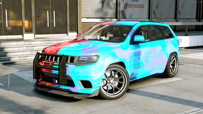 Custom Tuned Jeep Grand Cherokee Supercharged Trackhawk "Kuno Hawk" (Liveries)