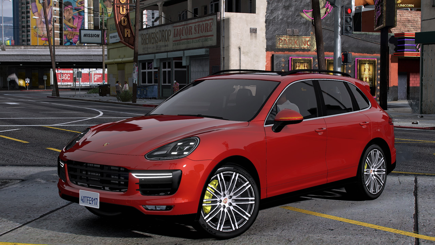 Porsche Cayenne Turbo S 2016