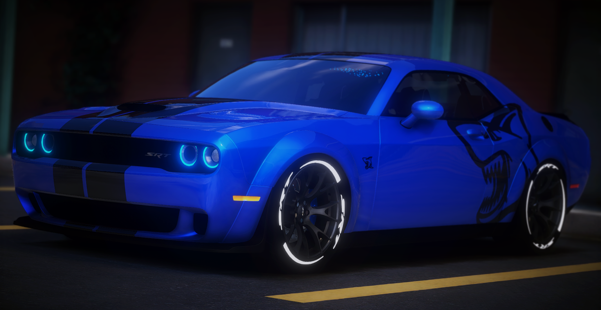 2022 Dodge Challenger Hellcat (Sharkzilla Edition)
