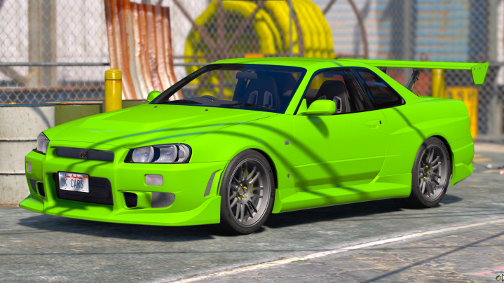 Nissan Skyline GT-R 34 2002 (Many Tuning)