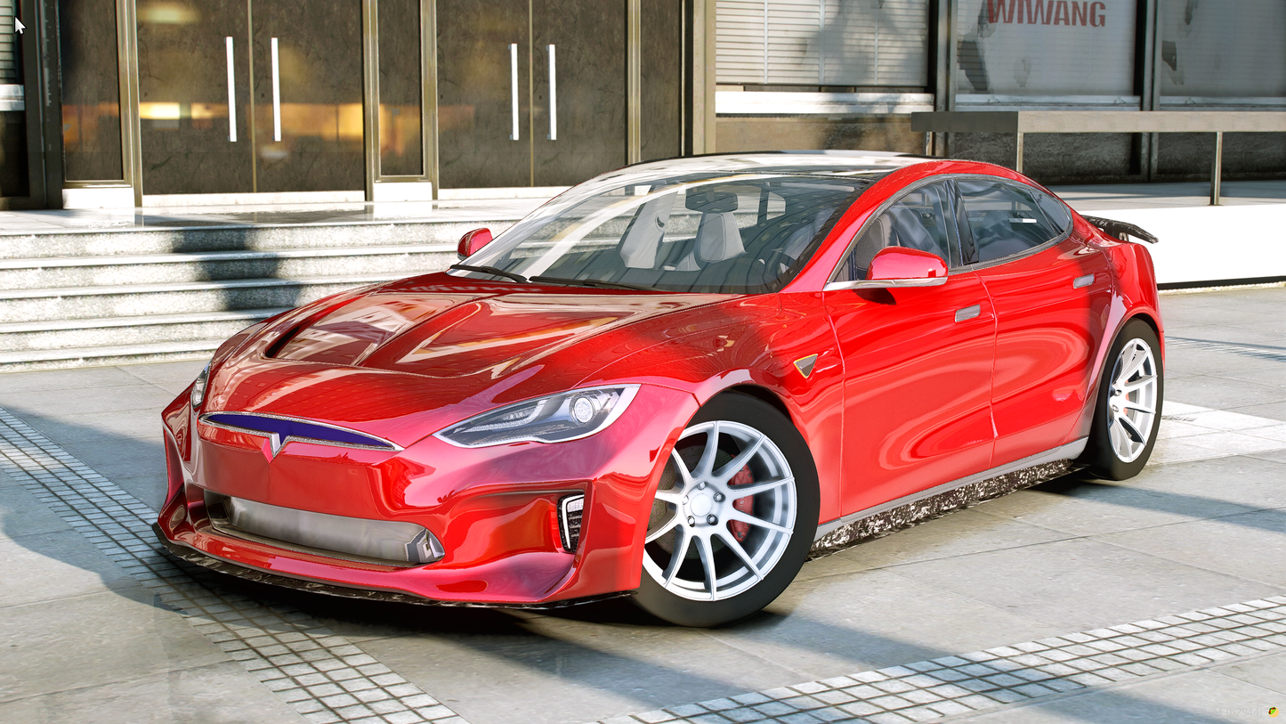 (Debadged) 2018 Tesla Model S Adro Widebody