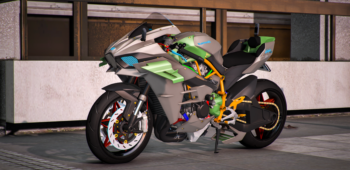 Kawasaki Ninja H2 Custom – The Garage