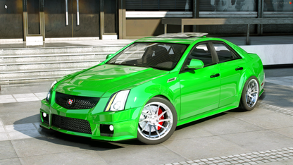 Custom 2011 Caddilac CTS-V On Forgiatos