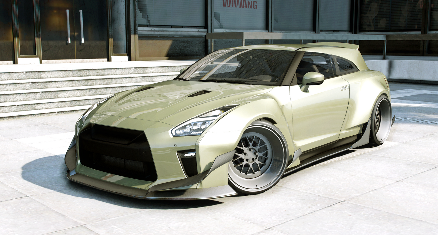 (Debadged) Nissan GTR R35 Wagon