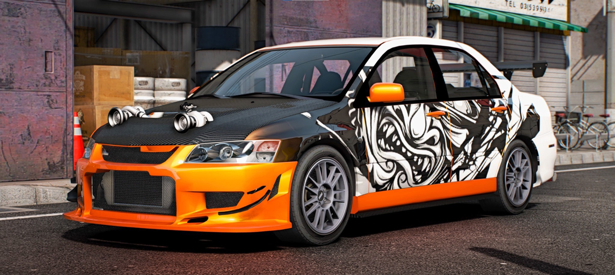 Mitsubishi Evo Madicka Twinturbo – The Garage