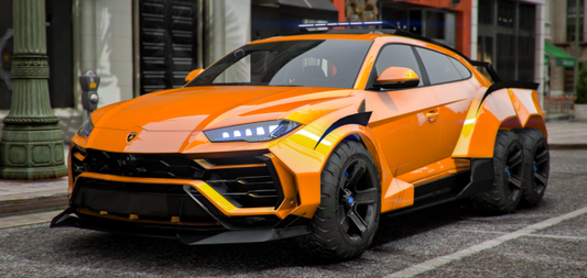 Custom Lamborghini Urus 6x6