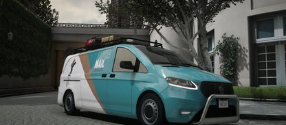 (Lore Friendly) Benefactor Service Van