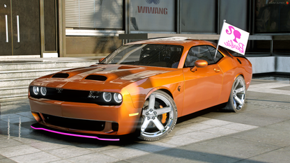 Custom Tuned Slideshow Barbie Dodge Challenger SRT Hellcat