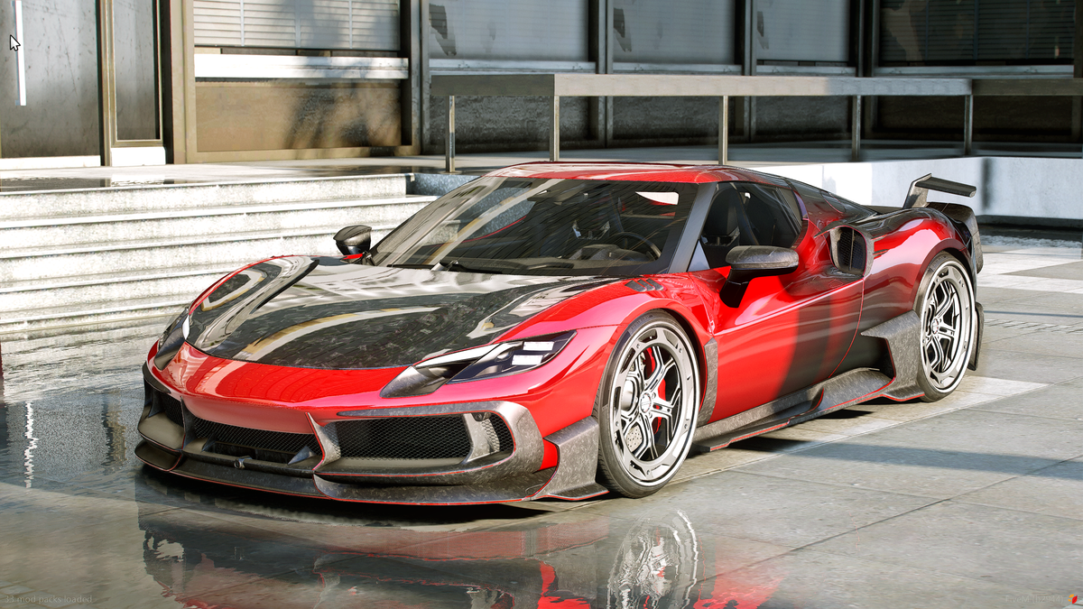 (Debadged) Ferrari 298 Mansory Custom – The Garage