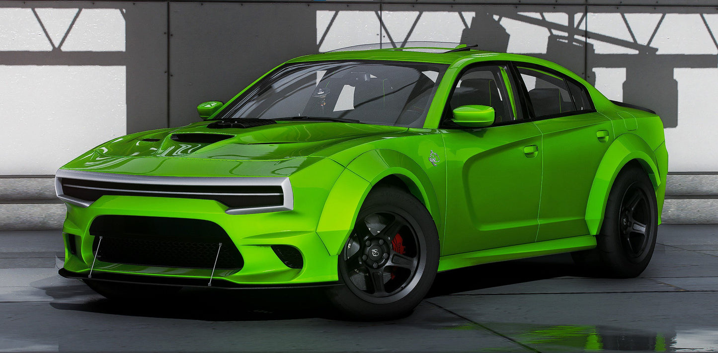 2020 Dodge Charger Face Swap Hellephant