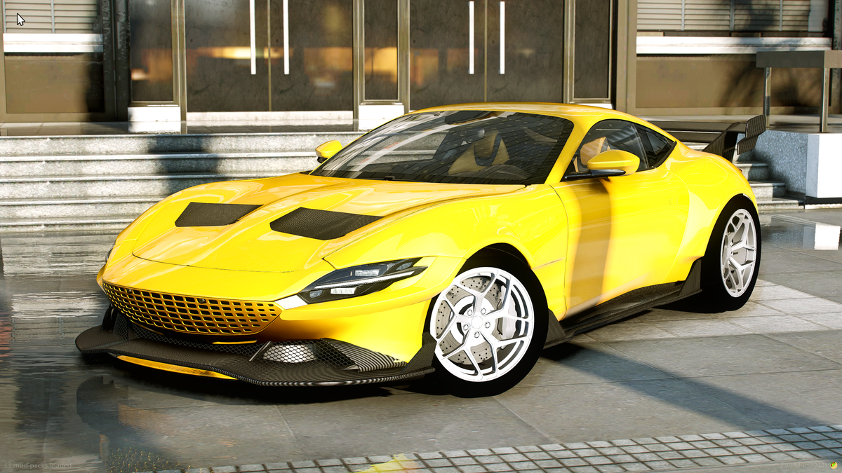 (Debadged) 2021 Ferrari Roma Magnus Widebody – The Garage