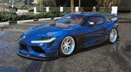 Toyota mk5 supra BMW converted B58 animated Windows | Cent