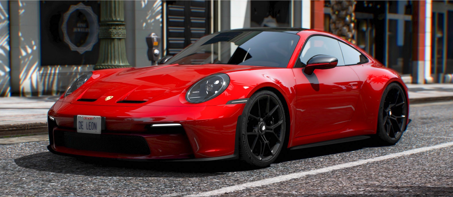 Porsche 911 GT3 Touring (Animated Spoiler)