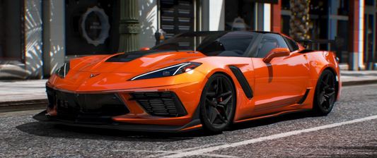 Front Engine Chevrolet Corvette C8 ZR1