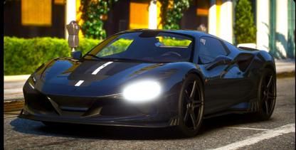 (Debadged) 2022 Ferrari F8 Keyvany Spyder (Auto Roof)