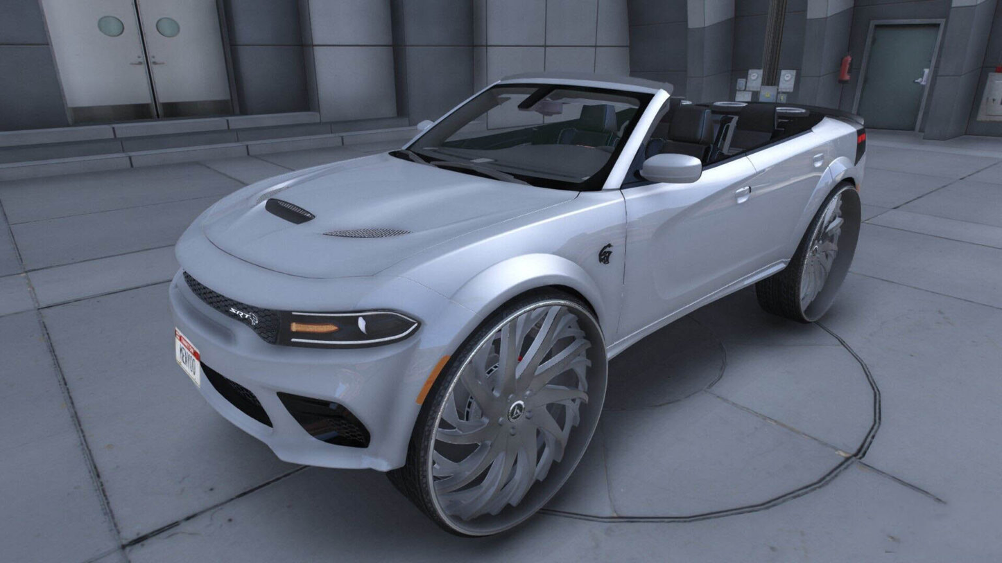 2021 Dodge Charger Drop Top Hellcat Daytona Donk Style