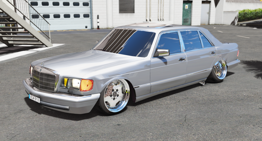 Mercedes W126 Airift | Cent