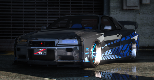 Nissan Skyline R34 GTR Hycade Custom