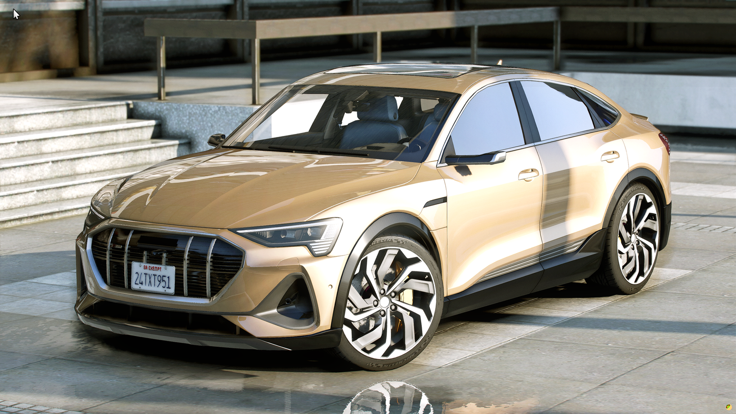 (Debadged) Audi E-tron Sportback 2021