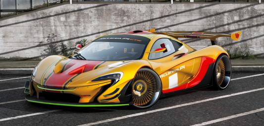 Mclaren P1 GTR Road Legal Forgiato