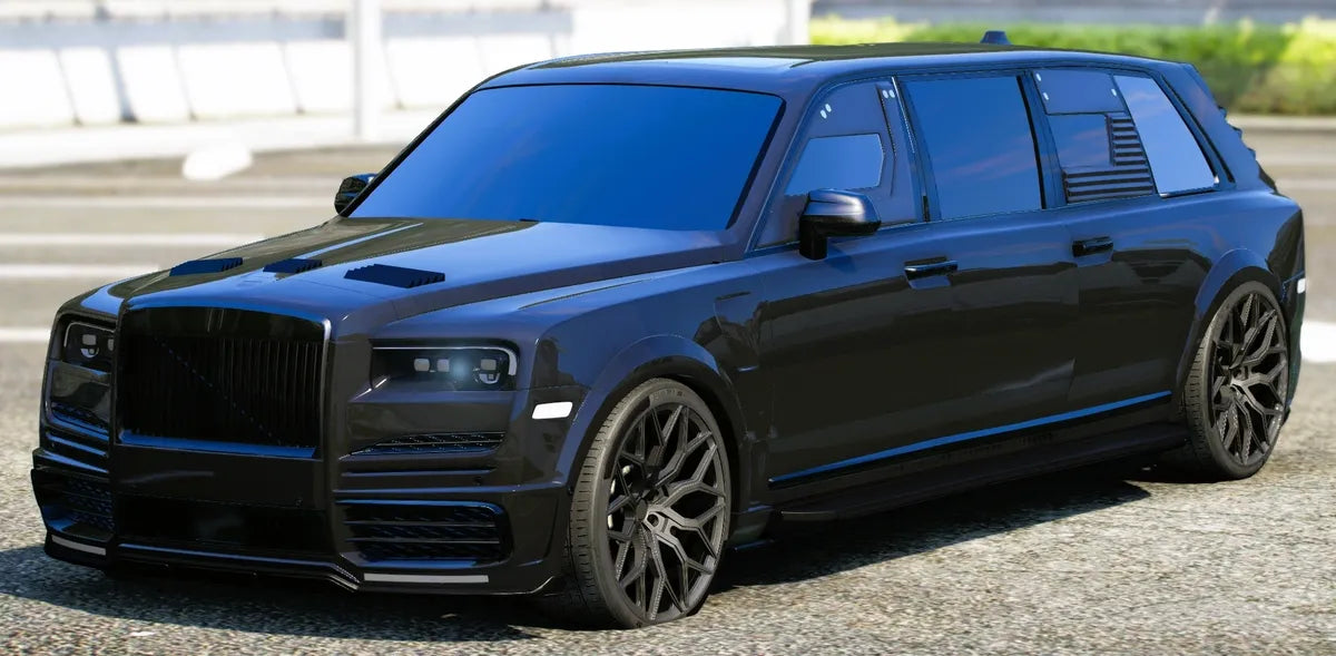 (Debadged) Rolls Royce Cullinan Limo Sixth Sense (Bulletproof)