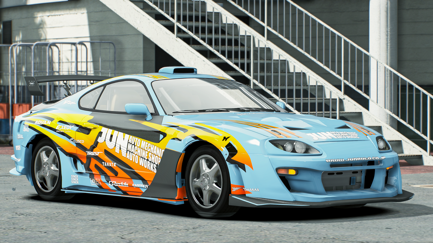 Toyota Supra Mk4 (200 Tuning Parts + 18 Liveries)