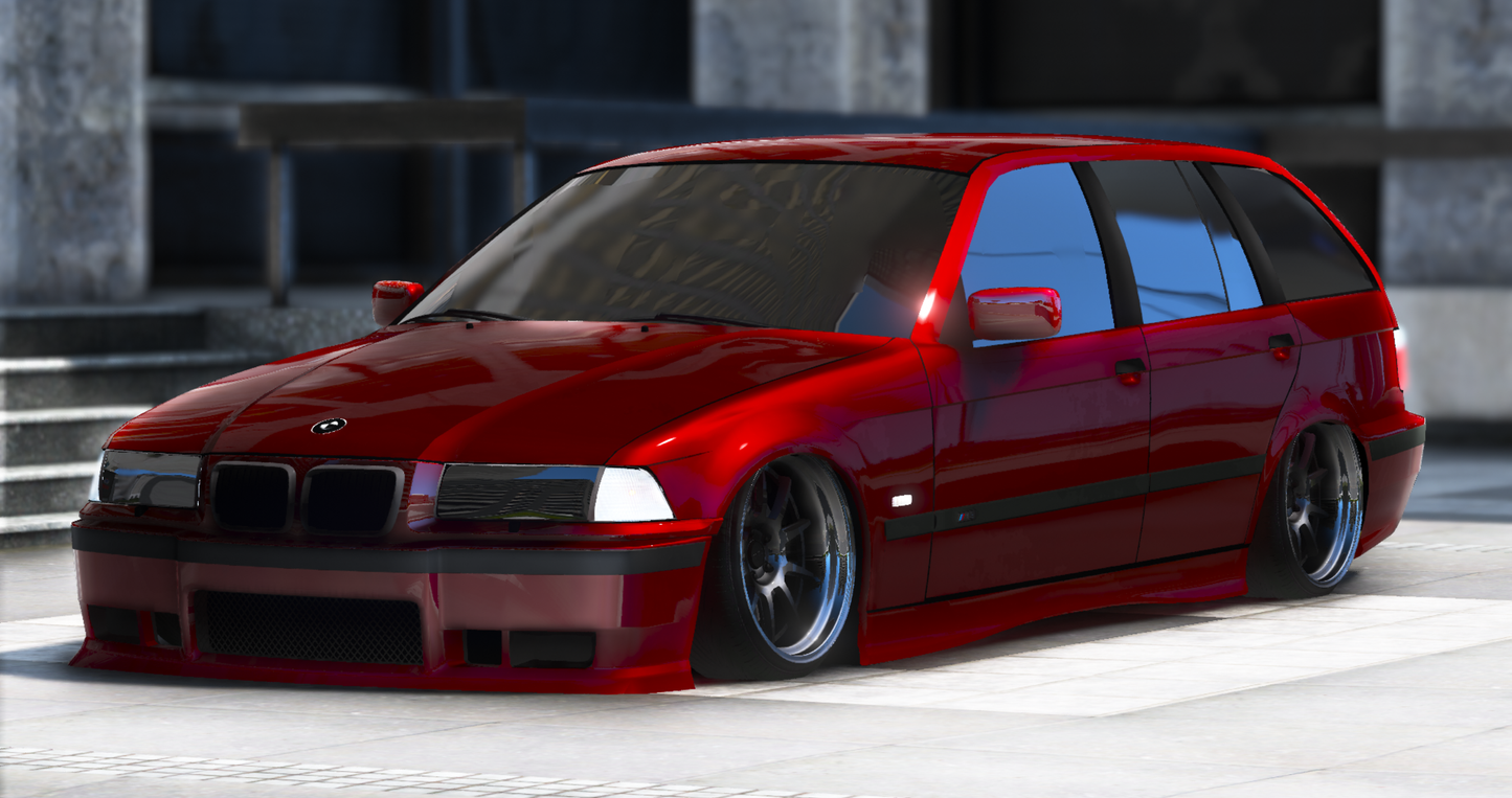 Bmw E36 M3 Stance 2JZ Custom