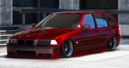 Bmw E36 M3 Stance 2JZ Custom