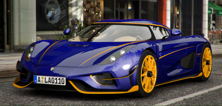 Koenigsegg Regera Gold Editon