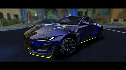 Custom Animated 2022 Jaguar F Type (Tuning)