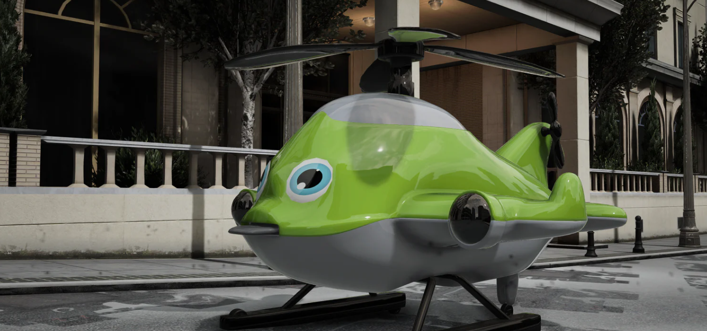 (Lore Friendly) Toy Helicopter