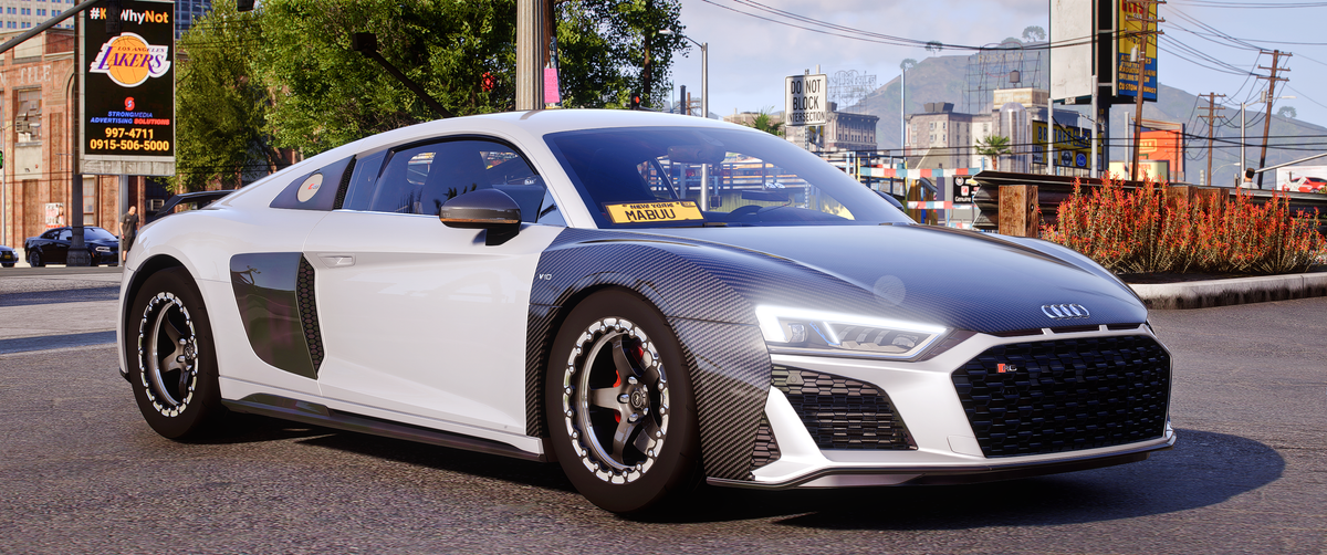 Audi R8 Twin Turbo Drag Customs – The Garage