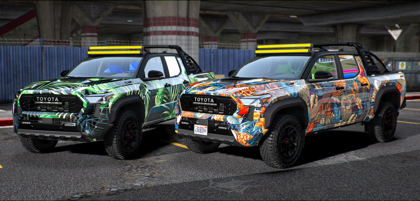 Toyota Tacoma 2024 (4 Liveries)