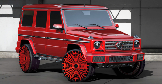 2015 Mercedes G500 AMG on 30 Forgiatos