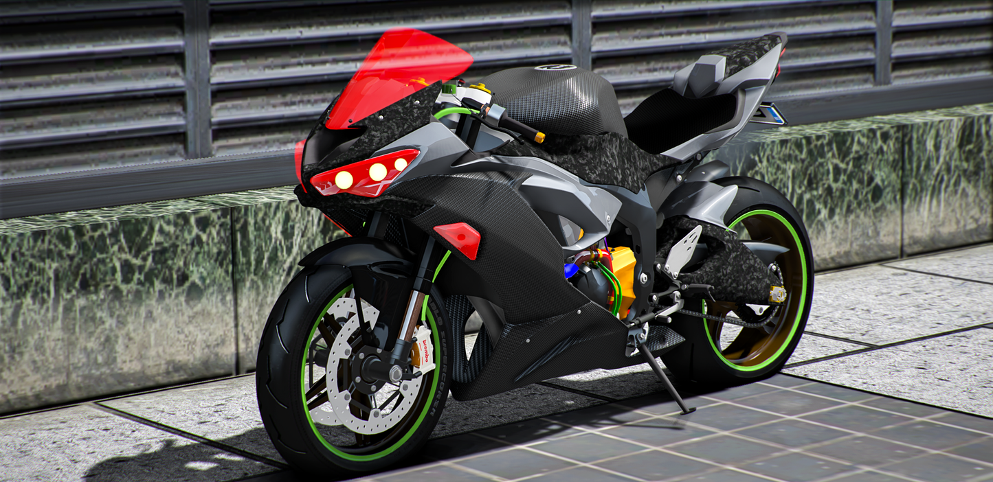 Kawasaki ZX6R Spider