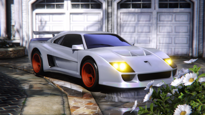 (Debadged) Ferrari F40 KYZA Edition