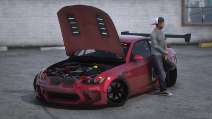 BMW E92 Widebody Drift