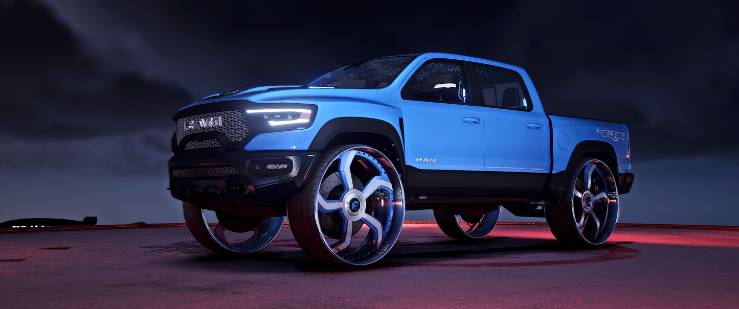 Dodge Ram TRX Forgiato Donk