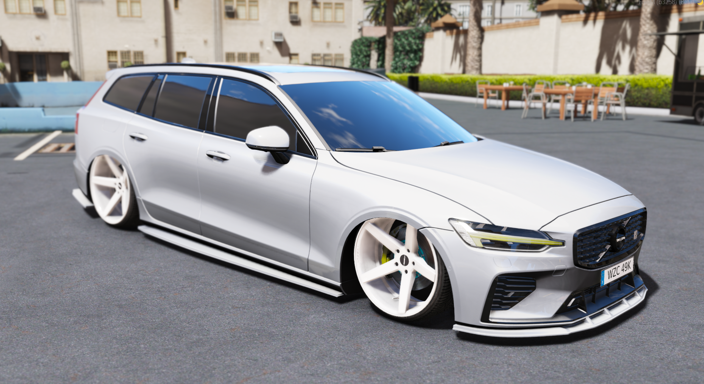 Volvo V60 Polestar airlift | Cent