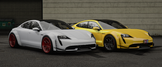 (Badged/Debadged) 2021 Porsche Taycan Turbo S Prior Design v2.0