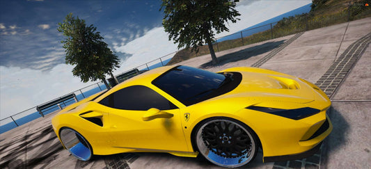 Custom Ferrari 488 On Forgiatos