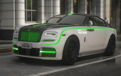 Rolls Royce Wraith With Animated Lights