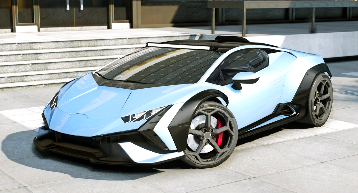 (Debadged) Lamborghini Tecnica Offroad Raid kit – The Garage