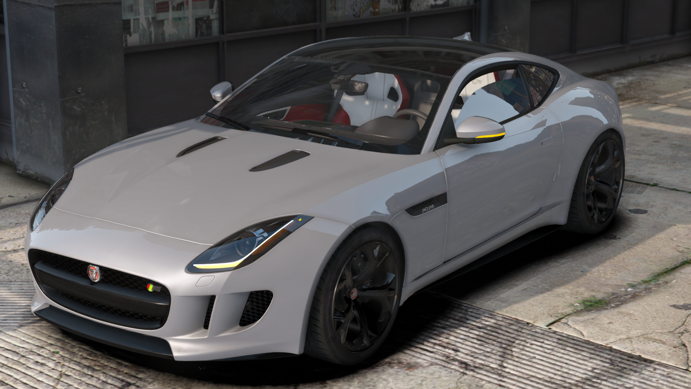 2015 JAGUAR F-TYPE R (Animation Window and Wing)