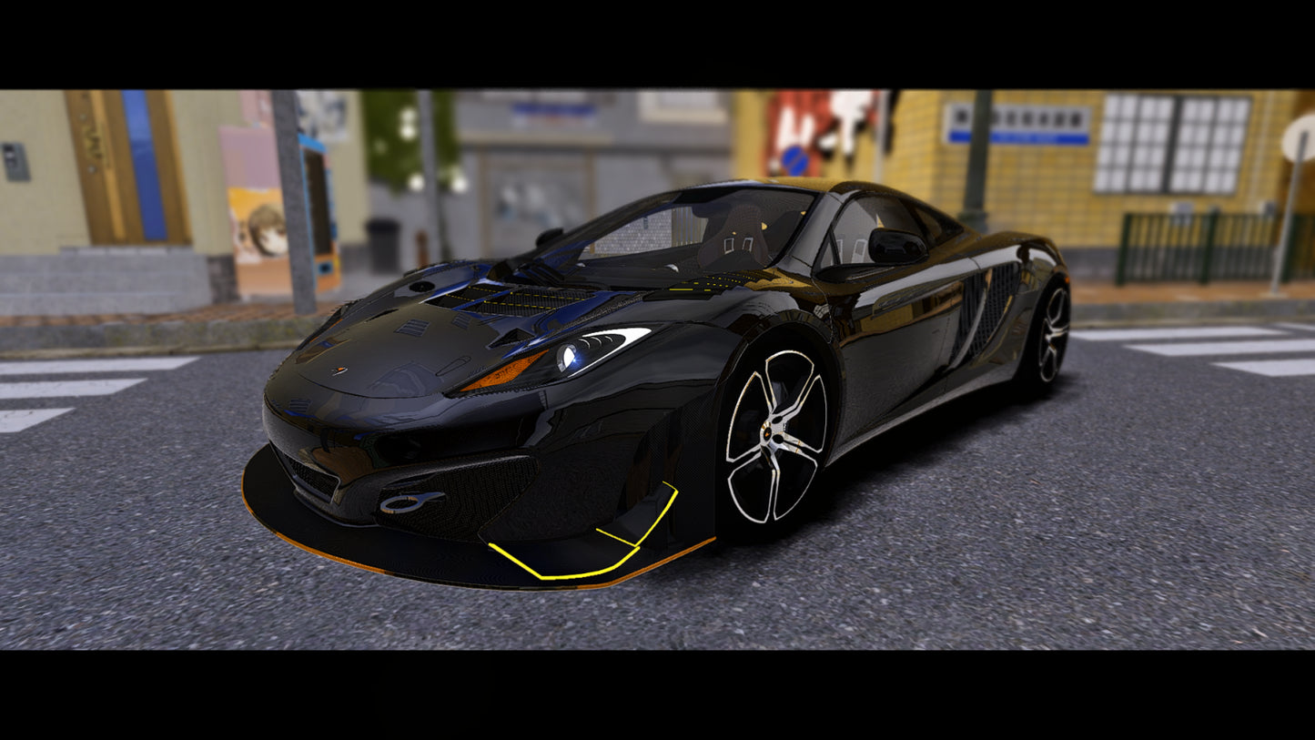 Custom Animated McLaren MP412C GT3 (Tuning)