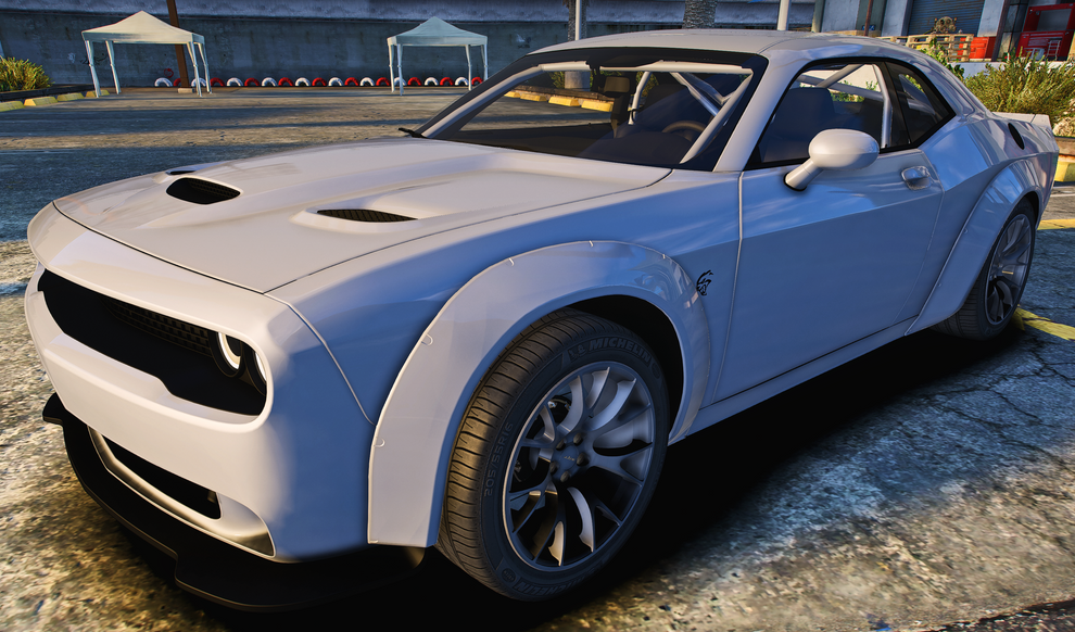 Custom Tuned Slideshow Dodge Challenger SRT Hellcat Widebody With Prop ...