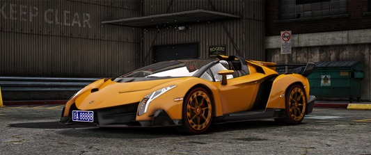 Lamborghini Venenor 24K Gold