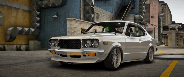 Mazda RX3 1973 – The Garage